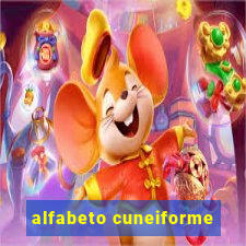 alfabeto cuneiforme